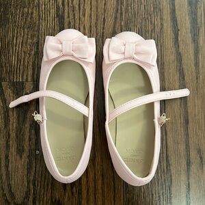 Janie and Jack Girls Pink Bow Mary Janes